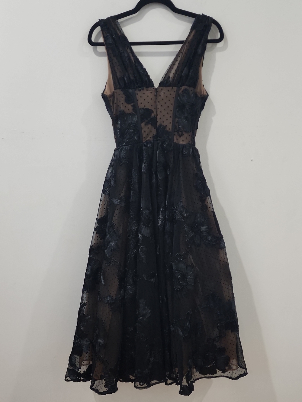 House Of CB Sianna Embroidered Tulle Corset Midi Dress - Picture 7 of 15